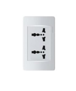 Ổ CẮM ĐÔI 3 CHẤU ĐA NĂNG RVB870